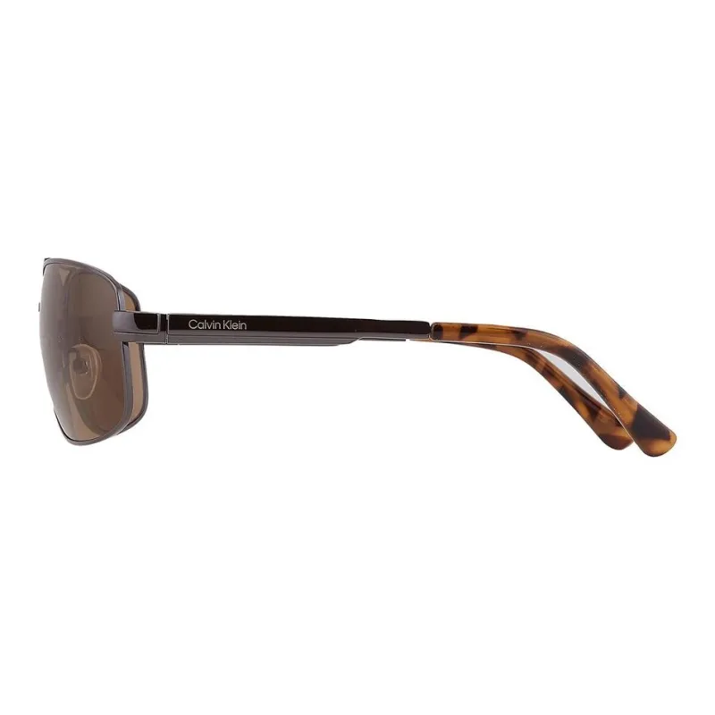 CALVIN KLEIN Metal Aviator Sunglasses Men's Black-2
