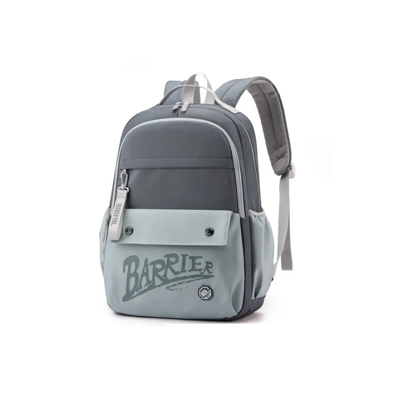 BAODIDAISHU Nylon Fabric Backpack Laptop Bags Backpacks Men's Black/Gray/Green/Gray Purple-8