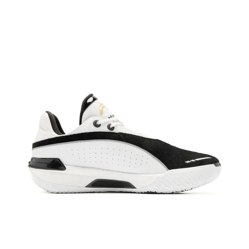 QIAODAN FE2.5 Basketball Shoes Men Low Top Jordan White/Black-1