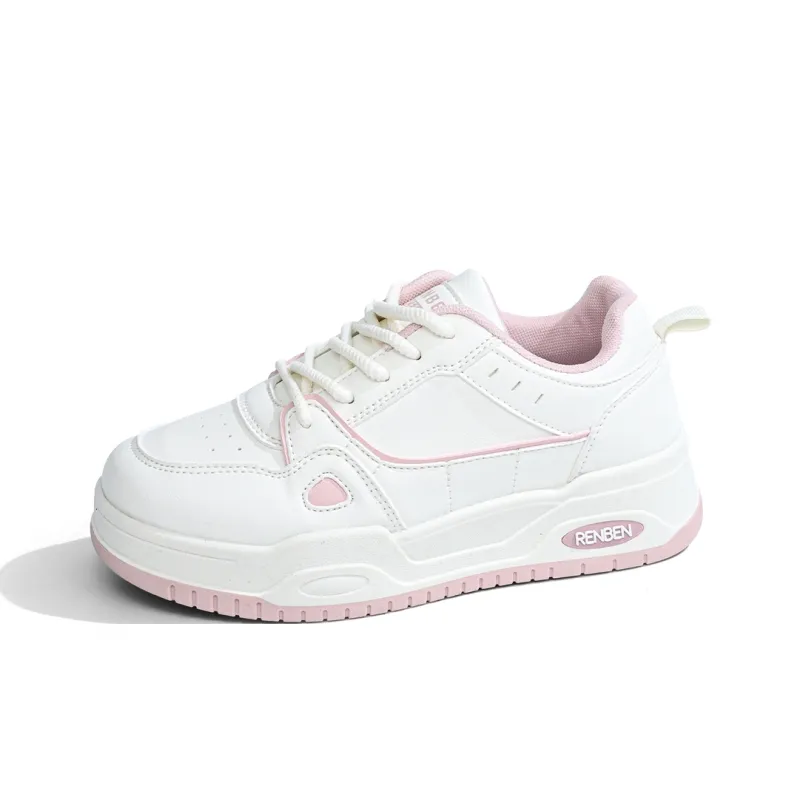 RENBEN Durable Lightweight And Breathable Low-Top Skateboard Shoes Women's-6