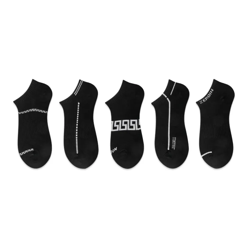 ZEROIN Ankle Socks Men's 5 Pack-8