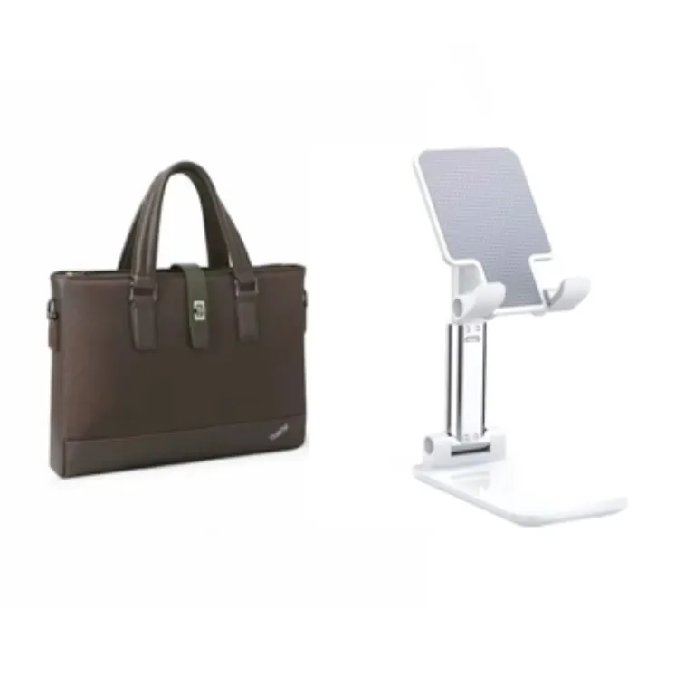 Lenovo ThinkPad Polyester Handbag Laptop Bag Regular Unisex Brown-5