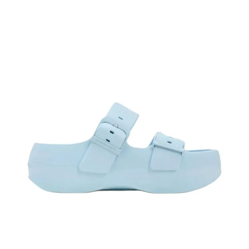 CHARLES&KEITH EVA Slide Slippers 5cm Women's-21