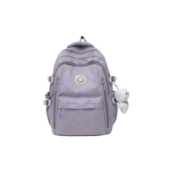 Alcohol Dragon Nylon Backpack Regular Women's Multicolor