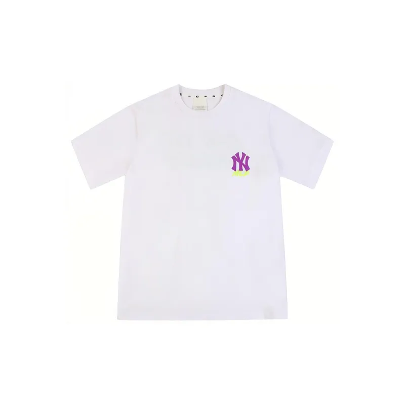 MLB Basic Collection T Shirt Unisex Ivory White-1