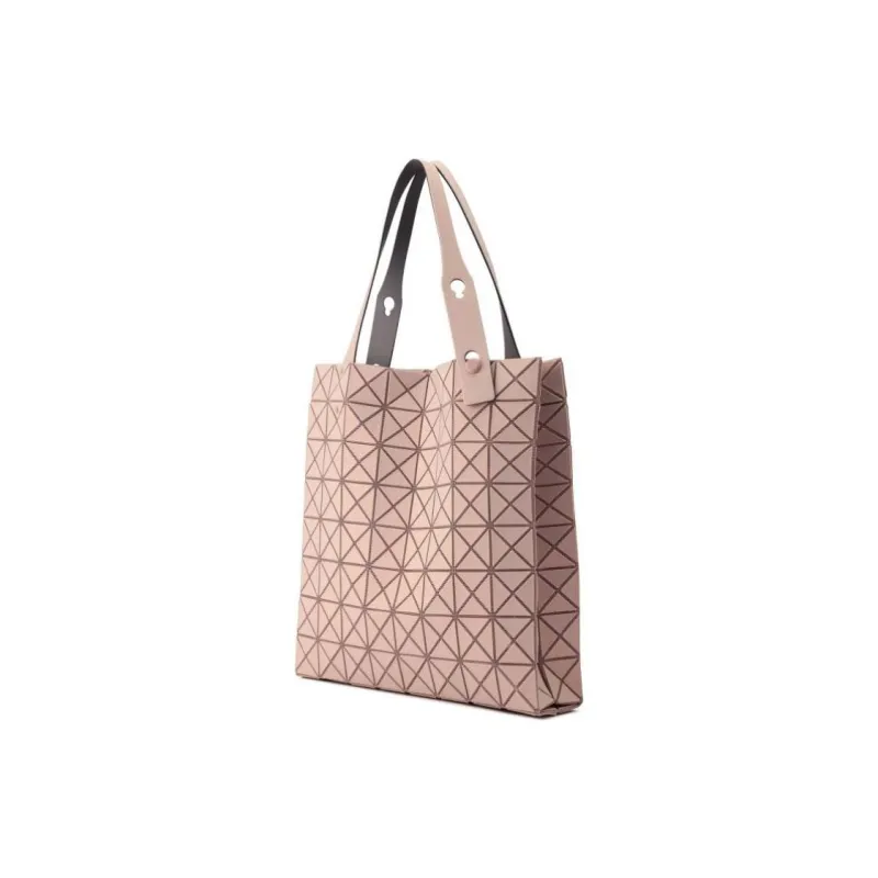 ISSEY MIYAKE Prism PVC Tote Bag Shopping Bag Handbag Women's Pink Beige-2