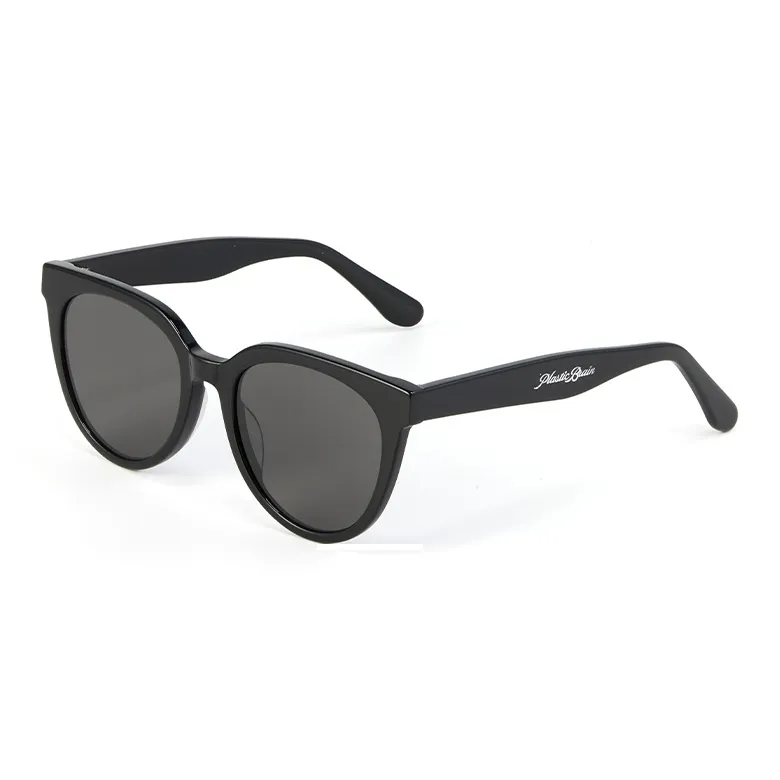 PLASTIC BRAIN Irregular Shape Sunglasses Unisex-0