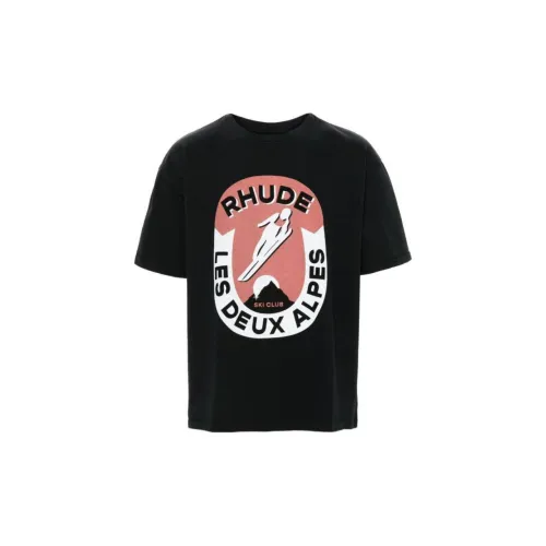 RHUDE T-Shirts Men Black