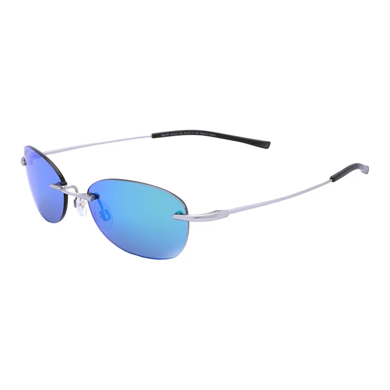 Maui Jim Aki Aki Mirrored Lenses Oval frame Sunglasses-2