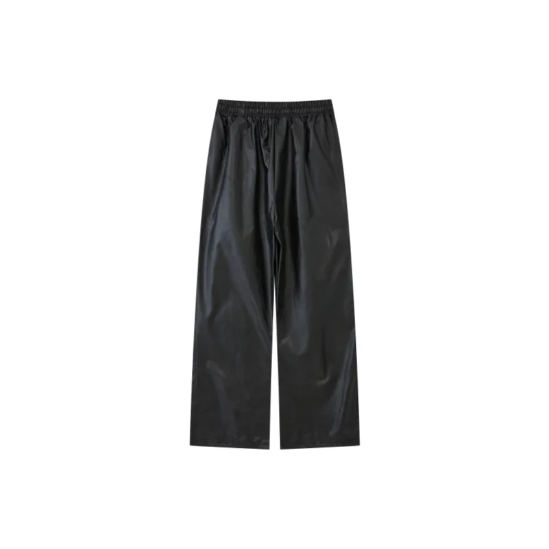 KLAMMKICKS Leather Pants Unisex Black-1