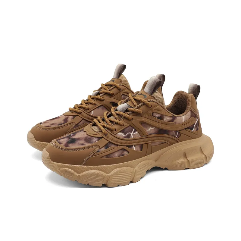 K-bird Wear-Resistant Cushioning Lightweight Low-Top Chunky Sneakers Men's-3