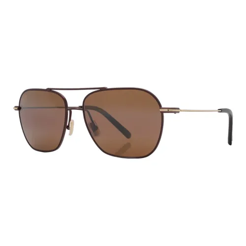 Maui Jim Metal Aviator Sunglasses Unisex Black