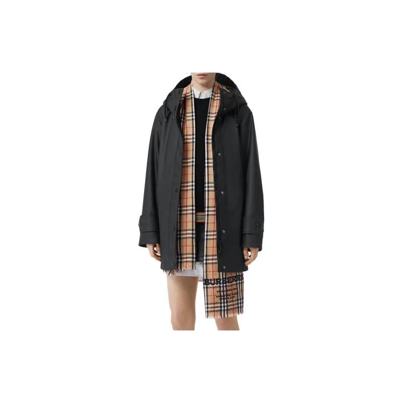 Burberry Knit Scarves Women's Camel-3