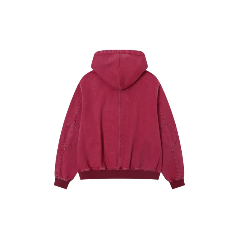 JOYRICH Jackets Coats Unisex Burgundy-1