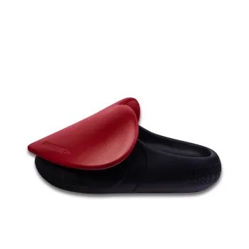 Wayward Souls Slide Slippers Women's Black/Red