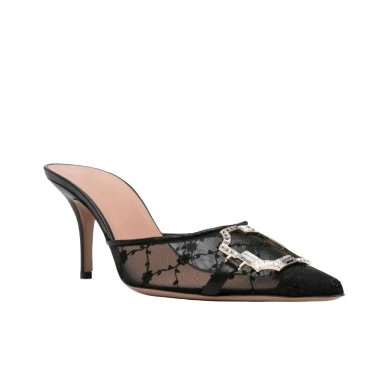 Malone Souliers Missy 70mm Mesh Mules Women's-2