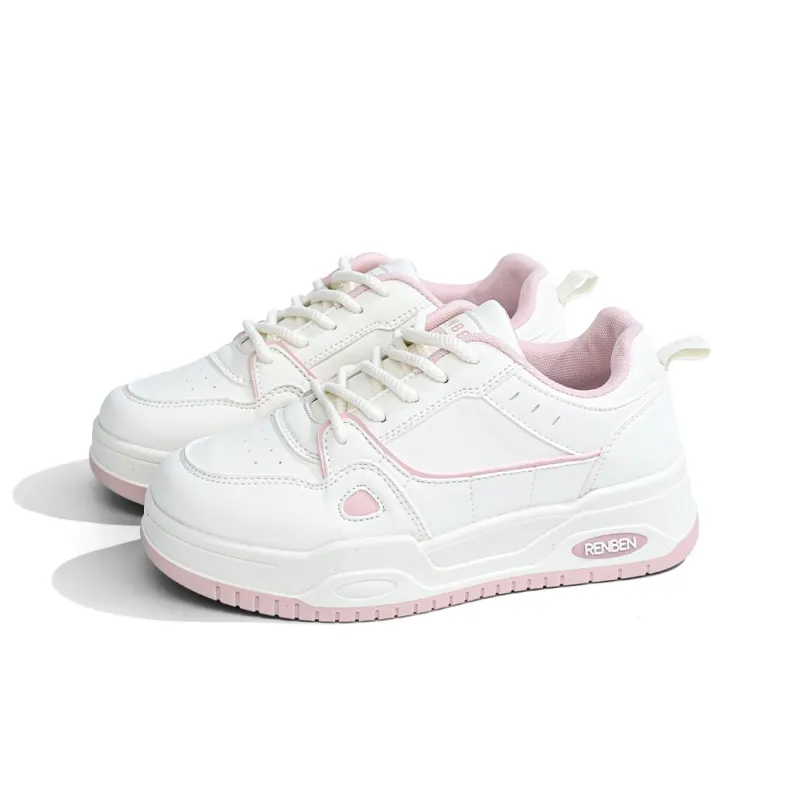 RENBEN Durable Lightweight And Breathable Low-Top Skateboard Shoes Women's-7