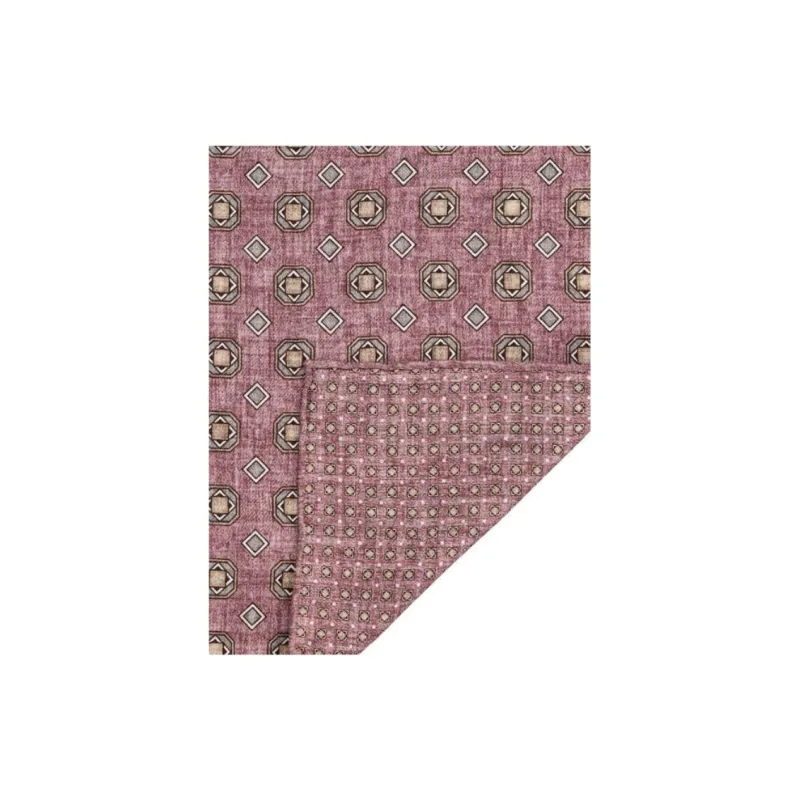 Brunello Cucinelli Logo Patch Graphic Printed Pocket Square-1