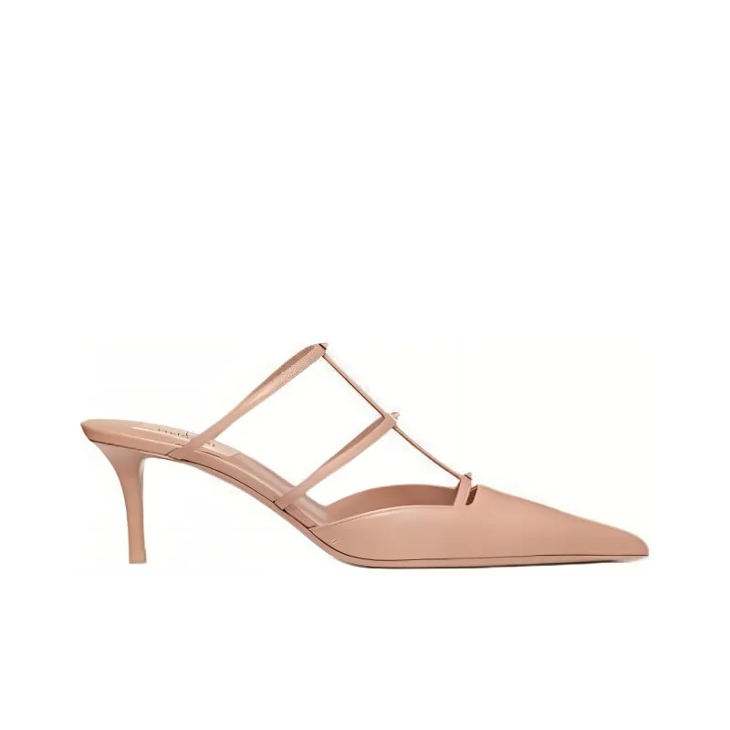 Valentino Garavani Rockstud Pointed Toe Caged Mules Women's-1