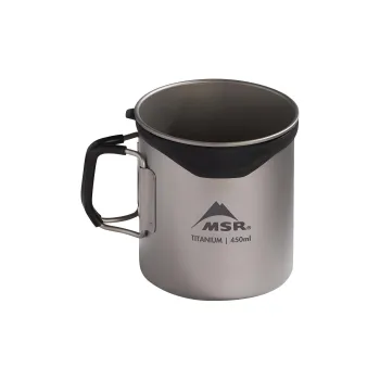 MSR Outdoor Water Equipment Water Container 450ml Titanium