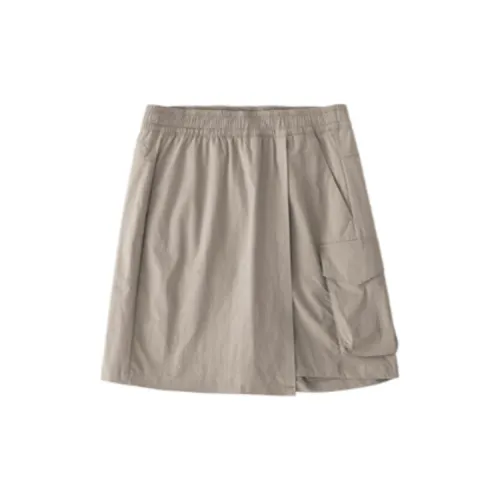 Anta Outdoor Collection Cargo Shorts Women's Earth Brown