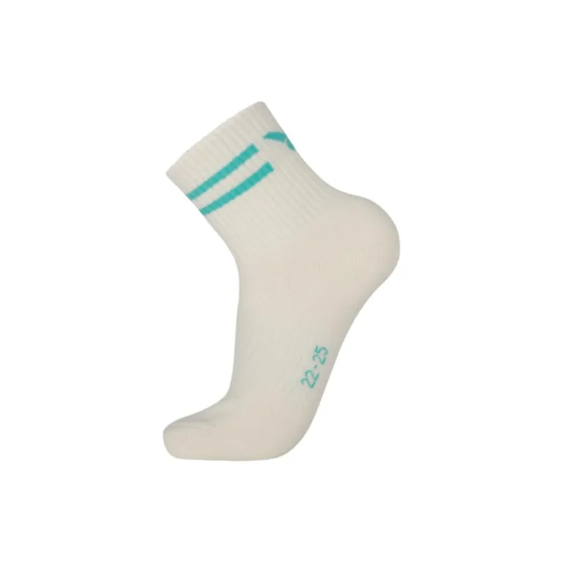 VICTOR Mid Calf Socks Women's 1 Pack Cream White-0