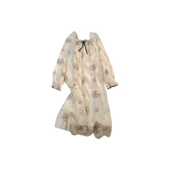 Ta Yan Nightgown Women's Apricot