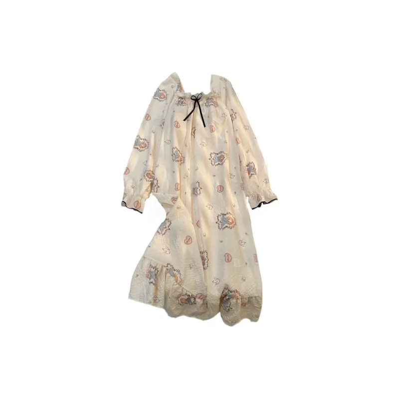 Ta Yan Nightgown Women's Apricot-0