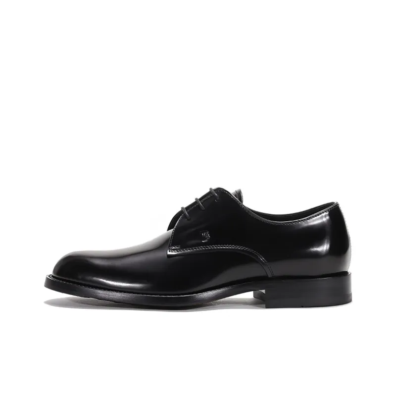 TOD'S Round Toe Oxford Lace Up Shoes-0
