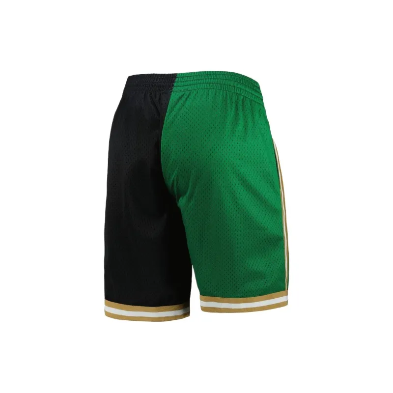 NBA x Mitchell & Ness Boston Celtics Team Basketball Shorts Men's Green/Black-1