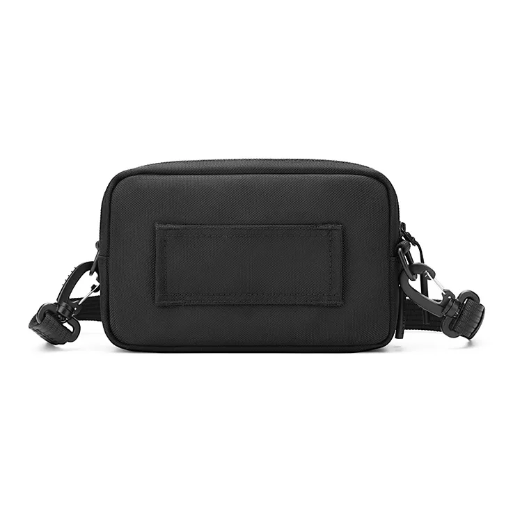 BJIAX Nylon Crossbody Bag Small Size Men's Black, Small/Black, Large Size-4