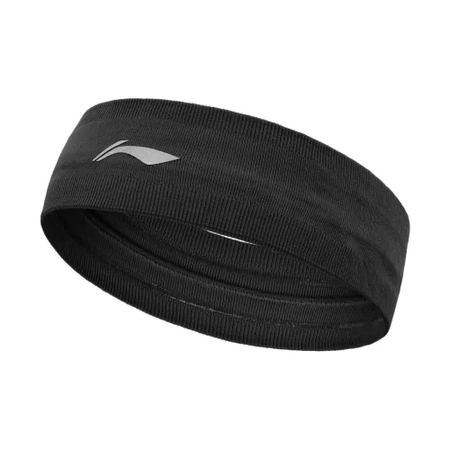 LiNing Sweatbands Elastic Forehead Protection Fitness Basketball Yoga Headwrap Headband Unisex