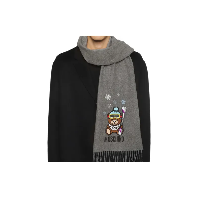 MOSCHINO Knit Scarves Unisex-4