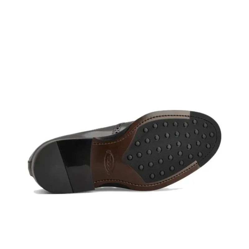 TOD'S Polished finish Lace up Brogues-4