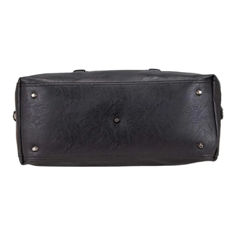 TTaG．baG PVC Polyvinyl Chloride Travel Bag Regular Men's Black-4