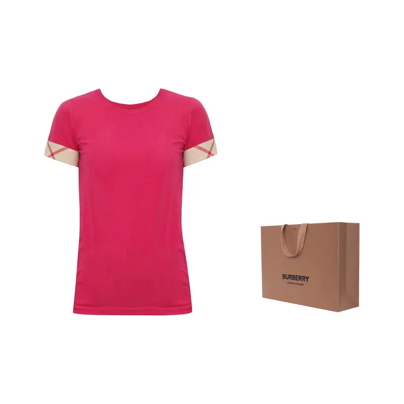 Burberry FW23 Regular T Shirt Women's Purple-1