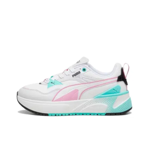 PUMA R78 Slip-Resistant Breathable Low-Top Casual Shoes Women's White