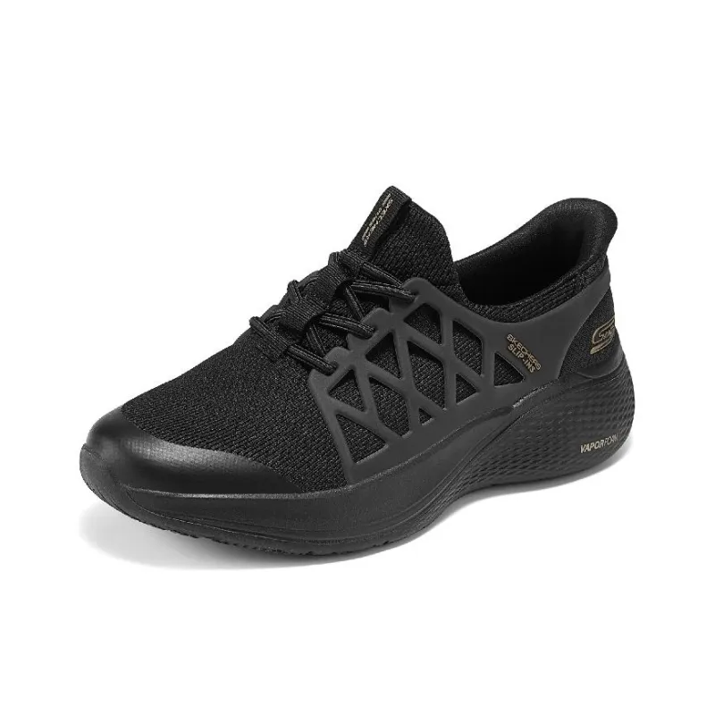 Skechers Bob's Anti Slip Wear Resistant Low Top Casual Shoes Women's Black-2