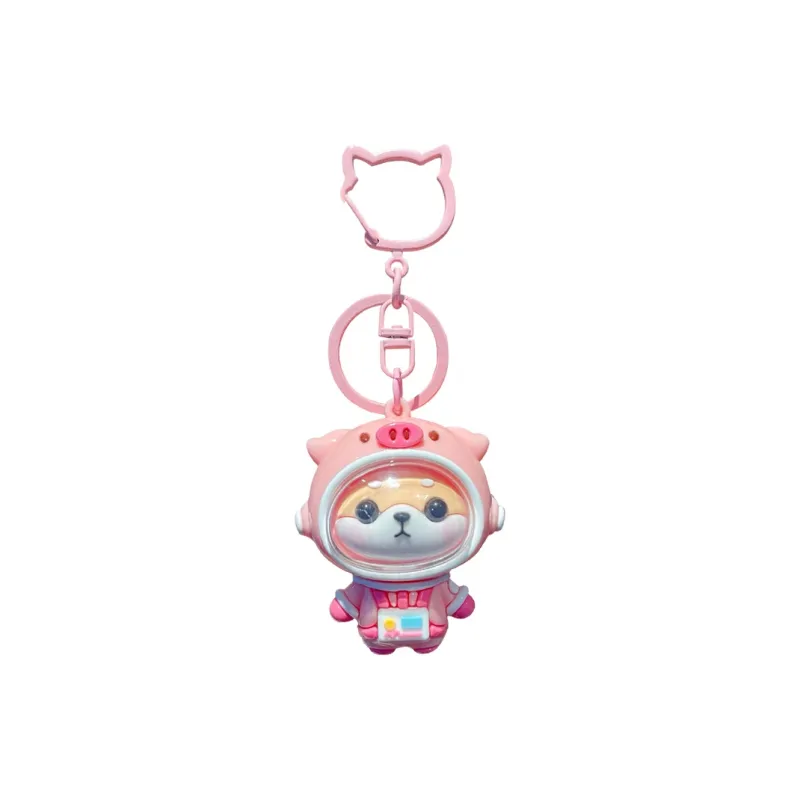 Baimao PVC Metal Keychains Unisex-2