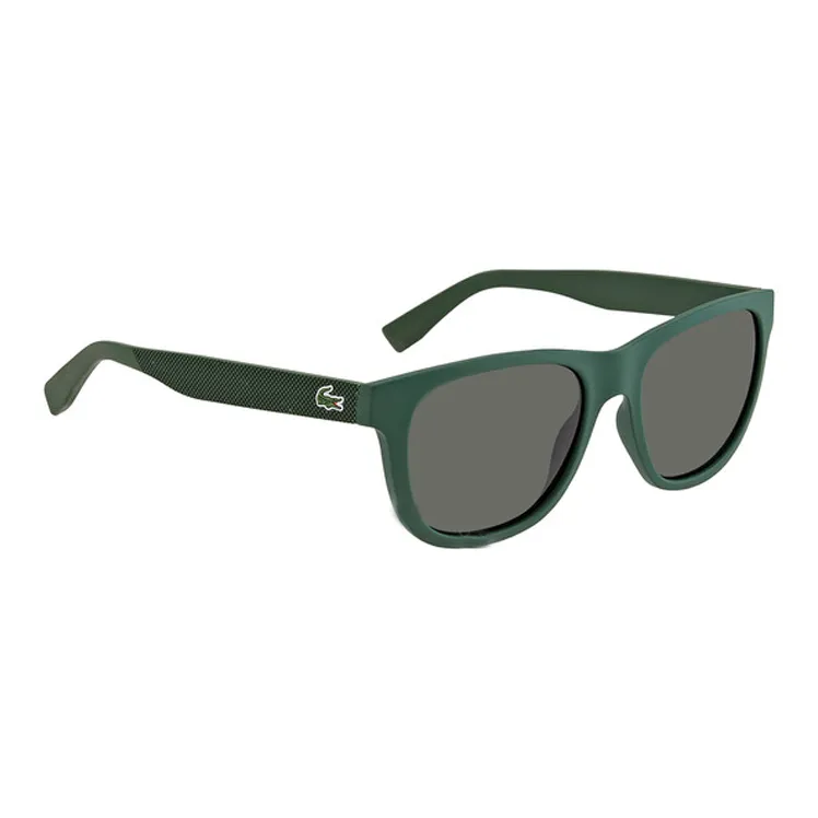 LACOSTE Plastic Square Sunglasses Unisex Green-1