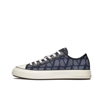 Valentino Toile Iconographe Totaloop Lace Up Sneakers