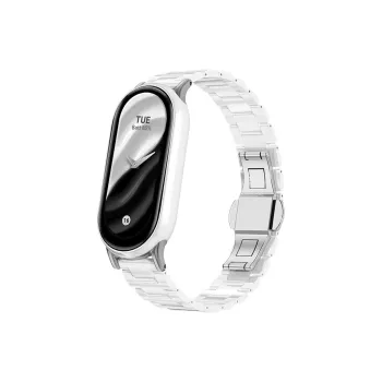 FZRT Xiaomi Compatibility Watch Band Ceramic Chain Quick Release Mechanism Ceramic Material
