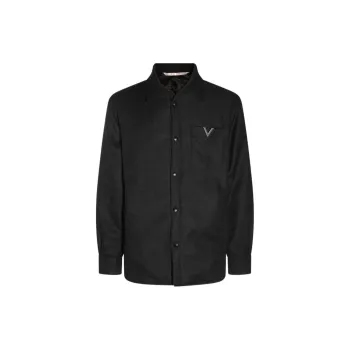 Valentino VLogo Padded Shirt Jacket