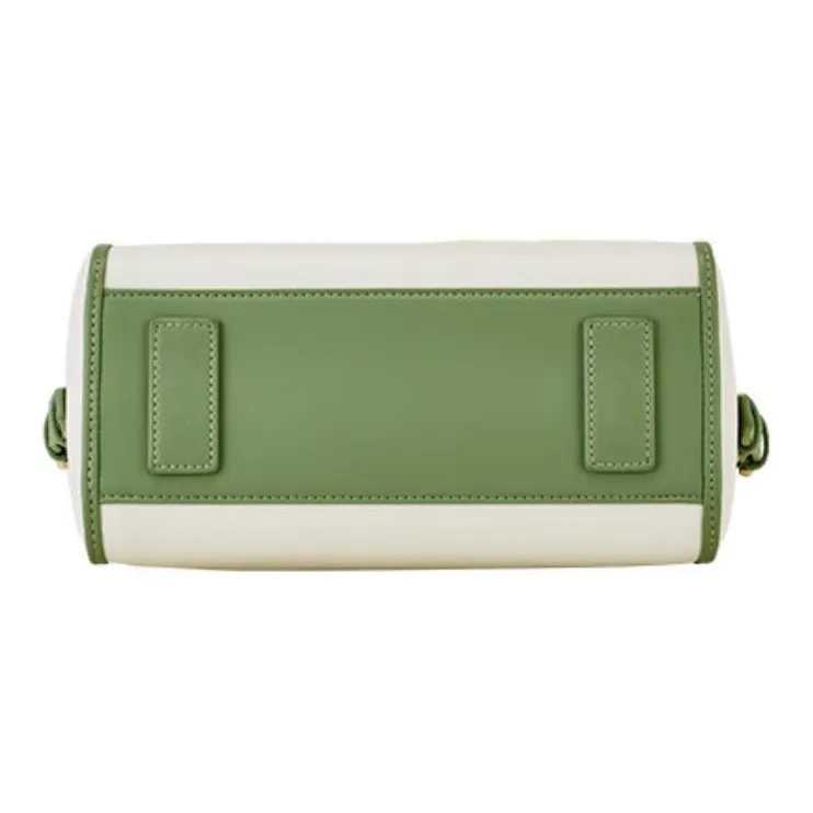 Hush Puppies Synthetic Leather Tote Bag Shopping Bag Shoulder Bag Handbag Medium Size Women's Green-4