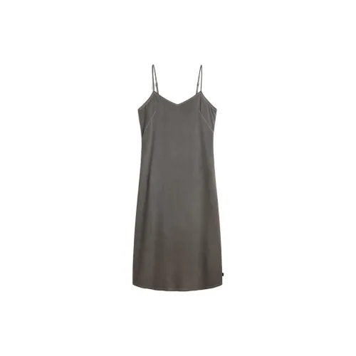 Vans Campbell Slip Dresses Women's Dark Gray