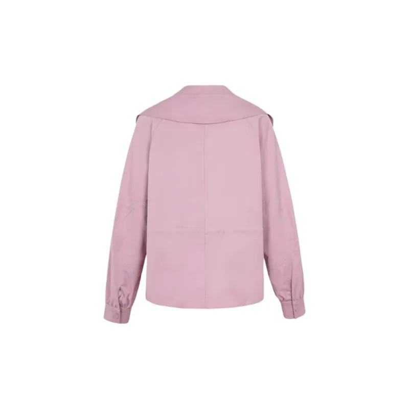 XG Trench Coats Women's Pink-1