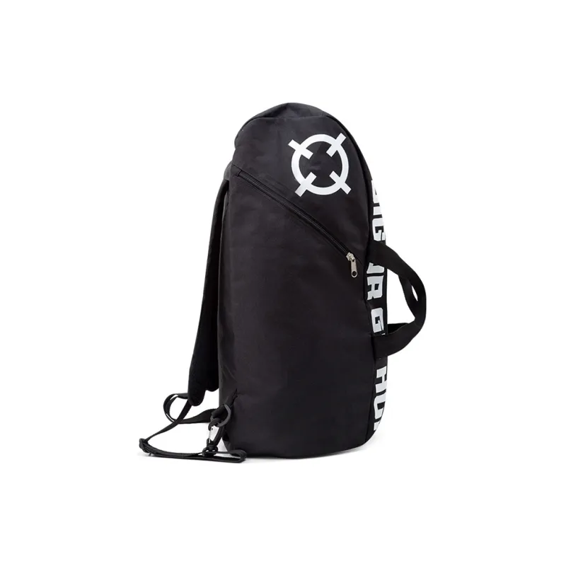 RIGORER Polyester Gym Bag Tubas Unisex Black/White-3