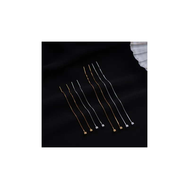 Beauty 925 Sterling Silver Drop Earrings Women's-1