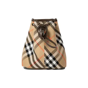 Burberry Check Bucket Bag