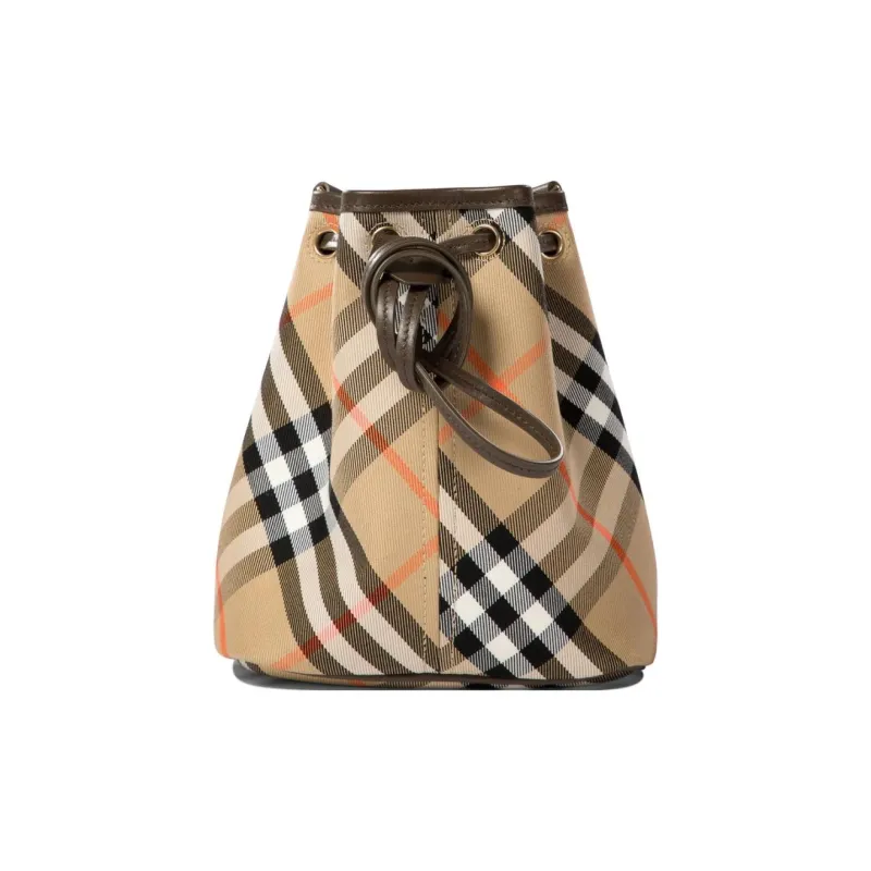 Burberry Check Bucket Bag-0